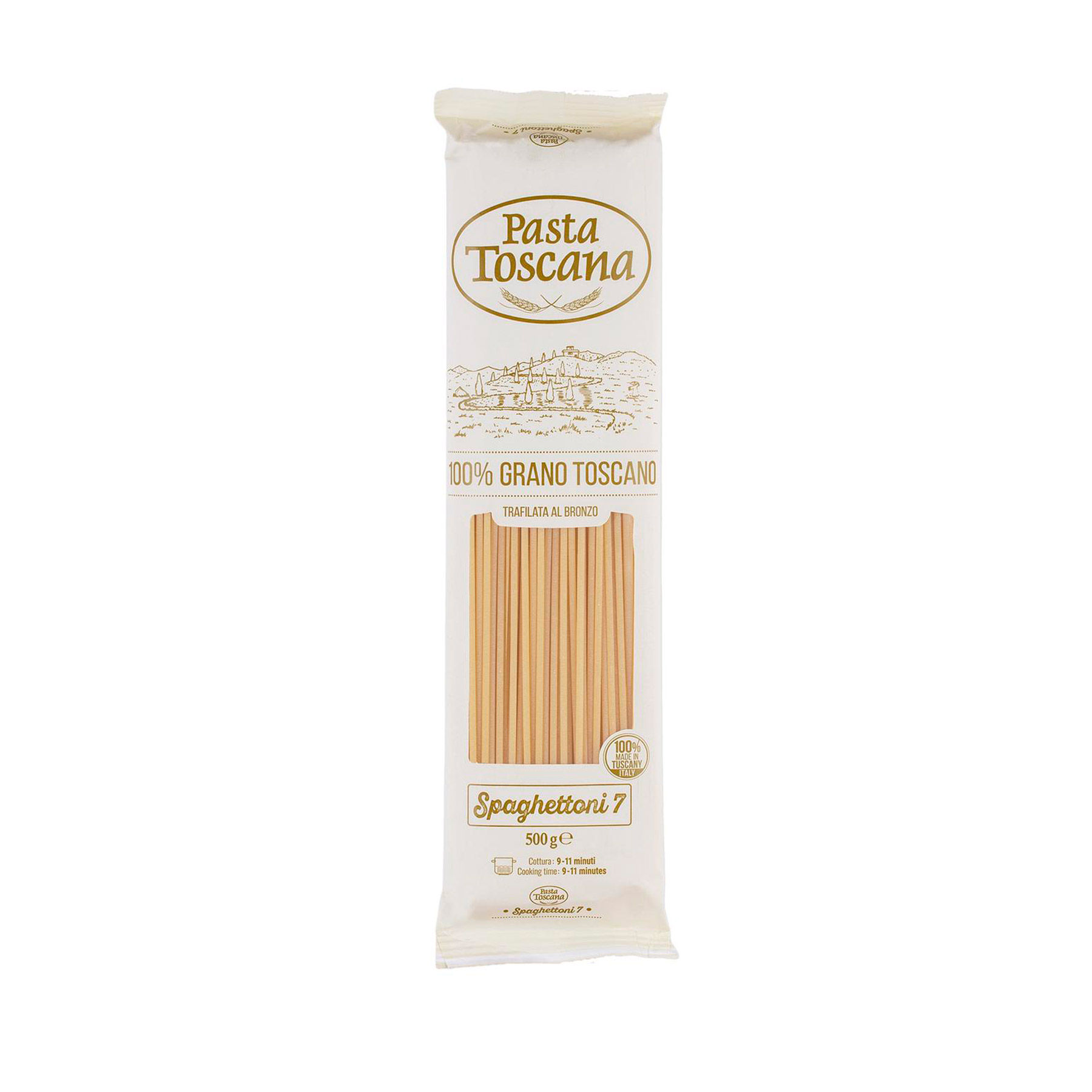 Spaghettoni (Pasta Toscana Classica) - 24 packs of 500 gr, Tuscan Pasta -  IT'S TUSCANY